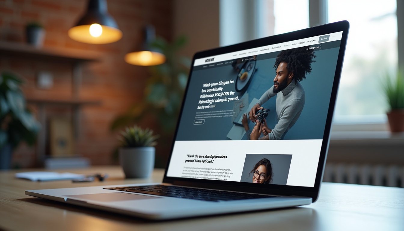 Ilustrație cu un scut digital protejând un site web, simbolizând securitate cibernetică la creare site.